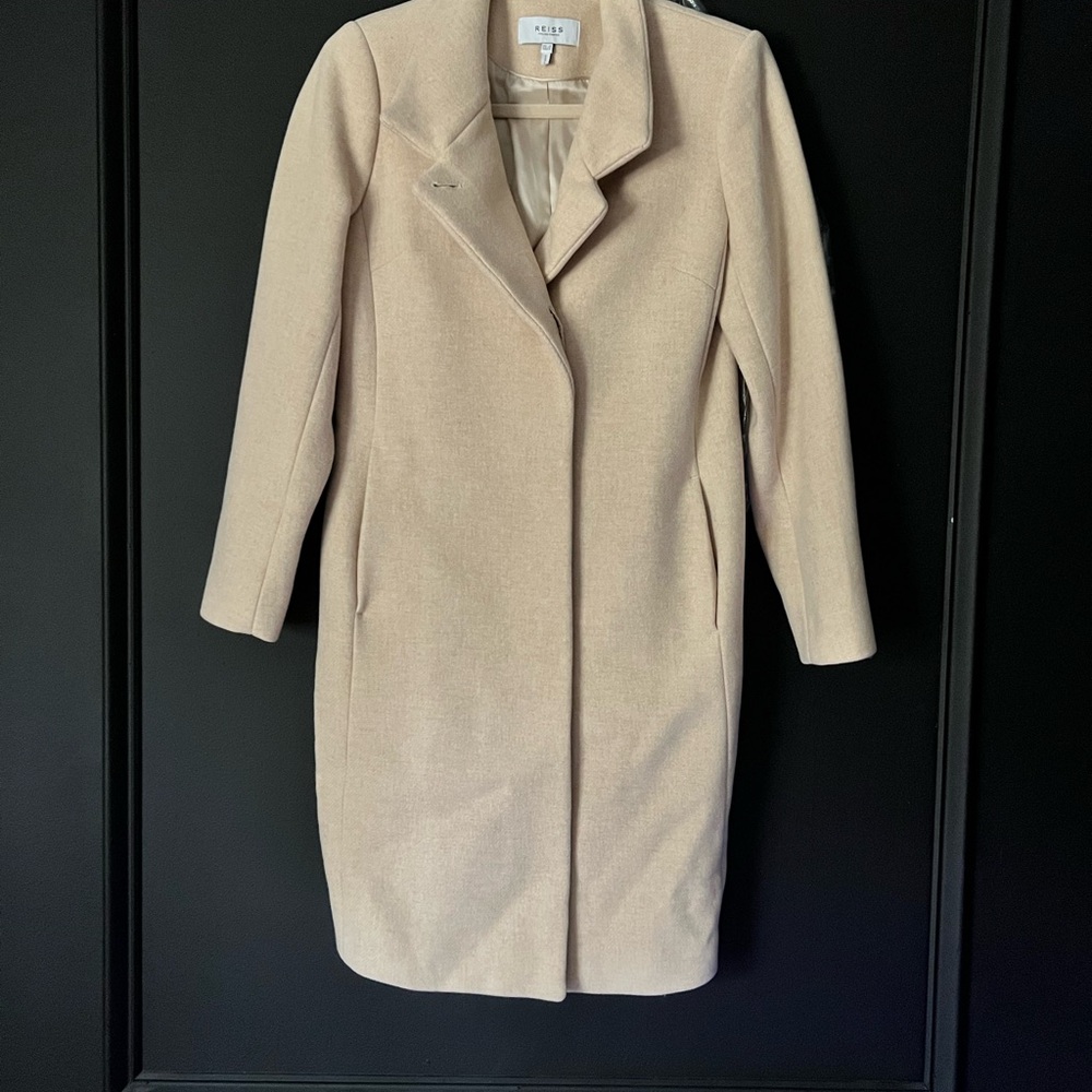 Reiss Women's Tan Trench Coat
